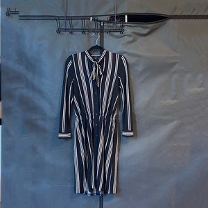 Ann Taylor Bow Tie MIDI Dress